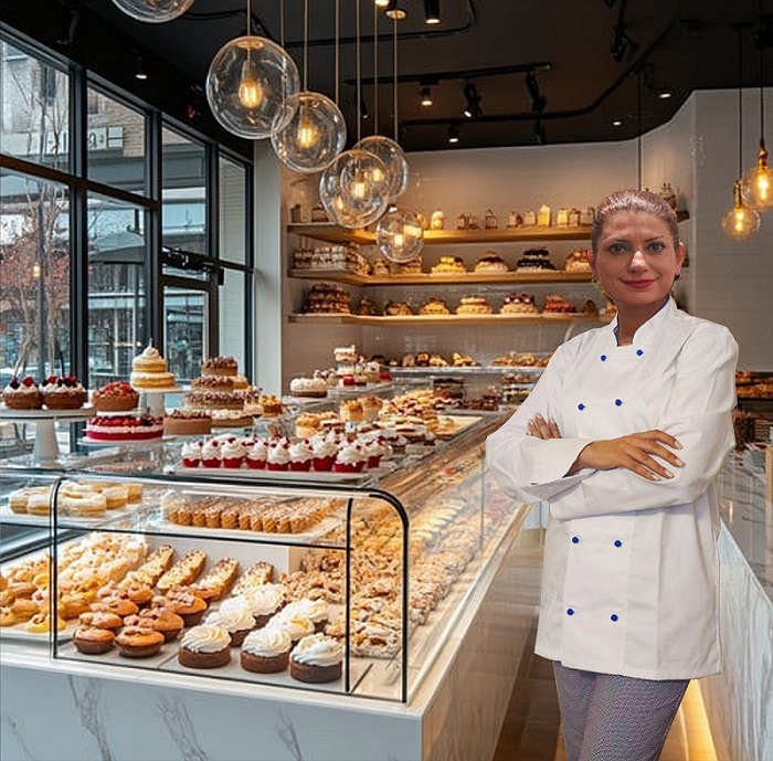 Mahsa Zargari, founder of Unique Cakes